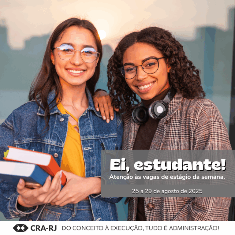 Vagas da semana (25 a 29 de agosto)